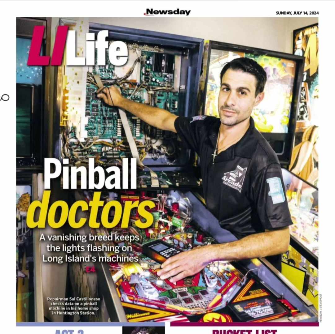 pinball repairman